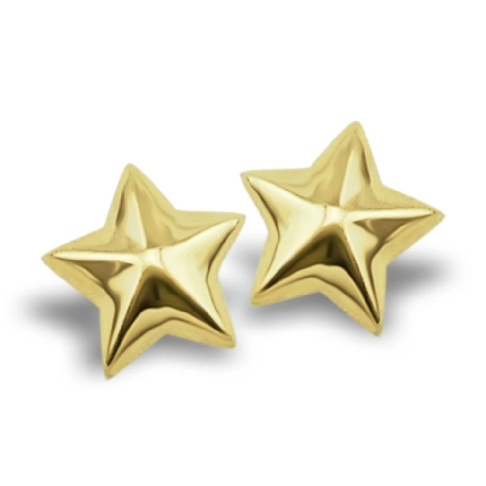 JWLS4U | Earstuds Star Gold